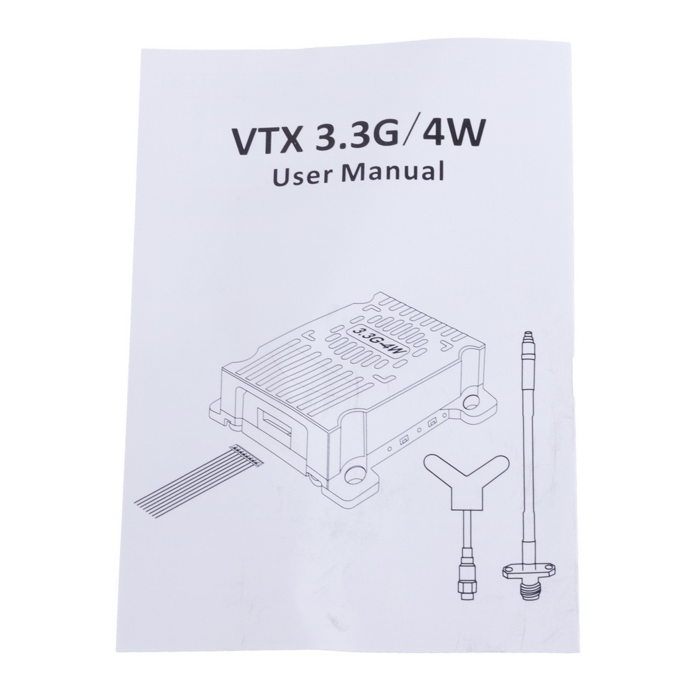 Передавач 4W VTX 3.3GHz Передавач 4W VTX 3.3GHz
