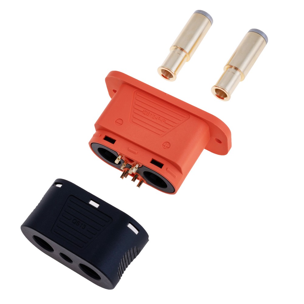 Потужний роз'єм на корпус QS13-P-F, QS Electronic Потужний роз'єм на корпус QS13-P-F, QS Electronic