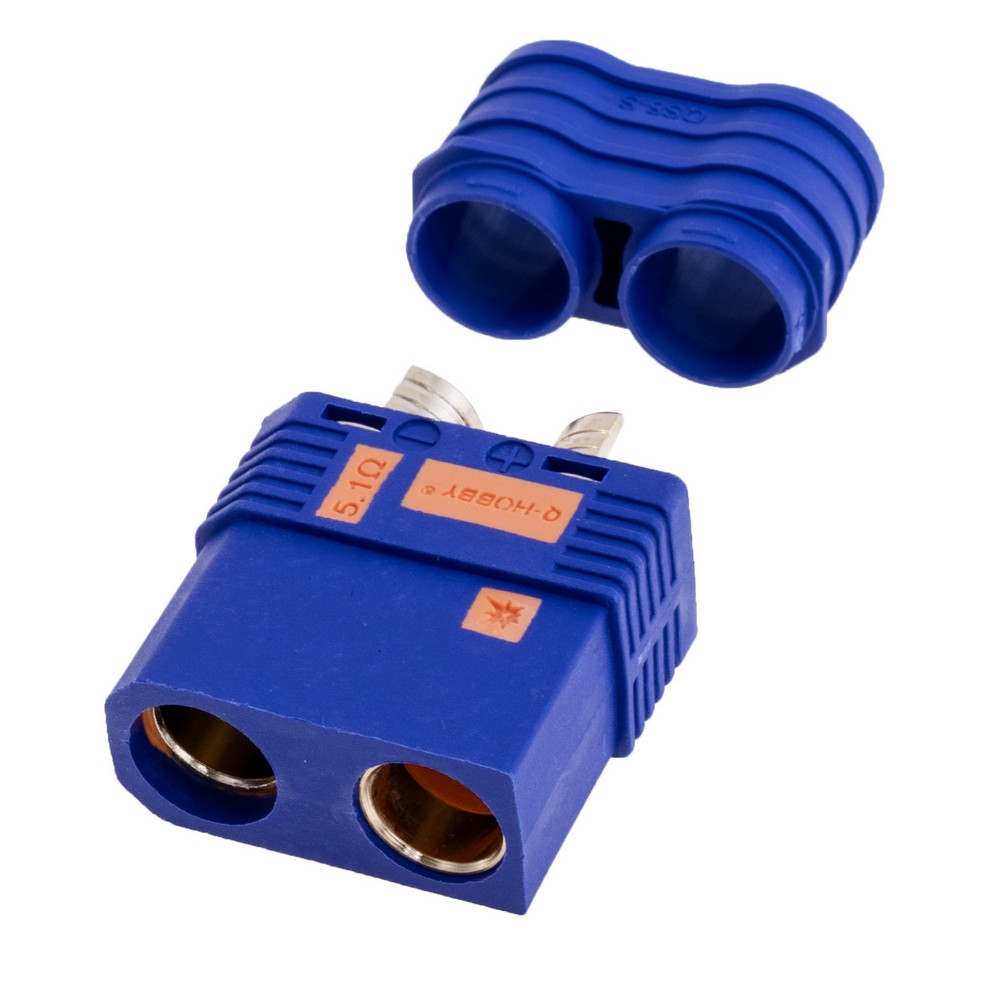 Потужний роз'єм QS8-S-F синій, QS Electronic Потужний роз'єм QS8-S-F синій, QS Electronic