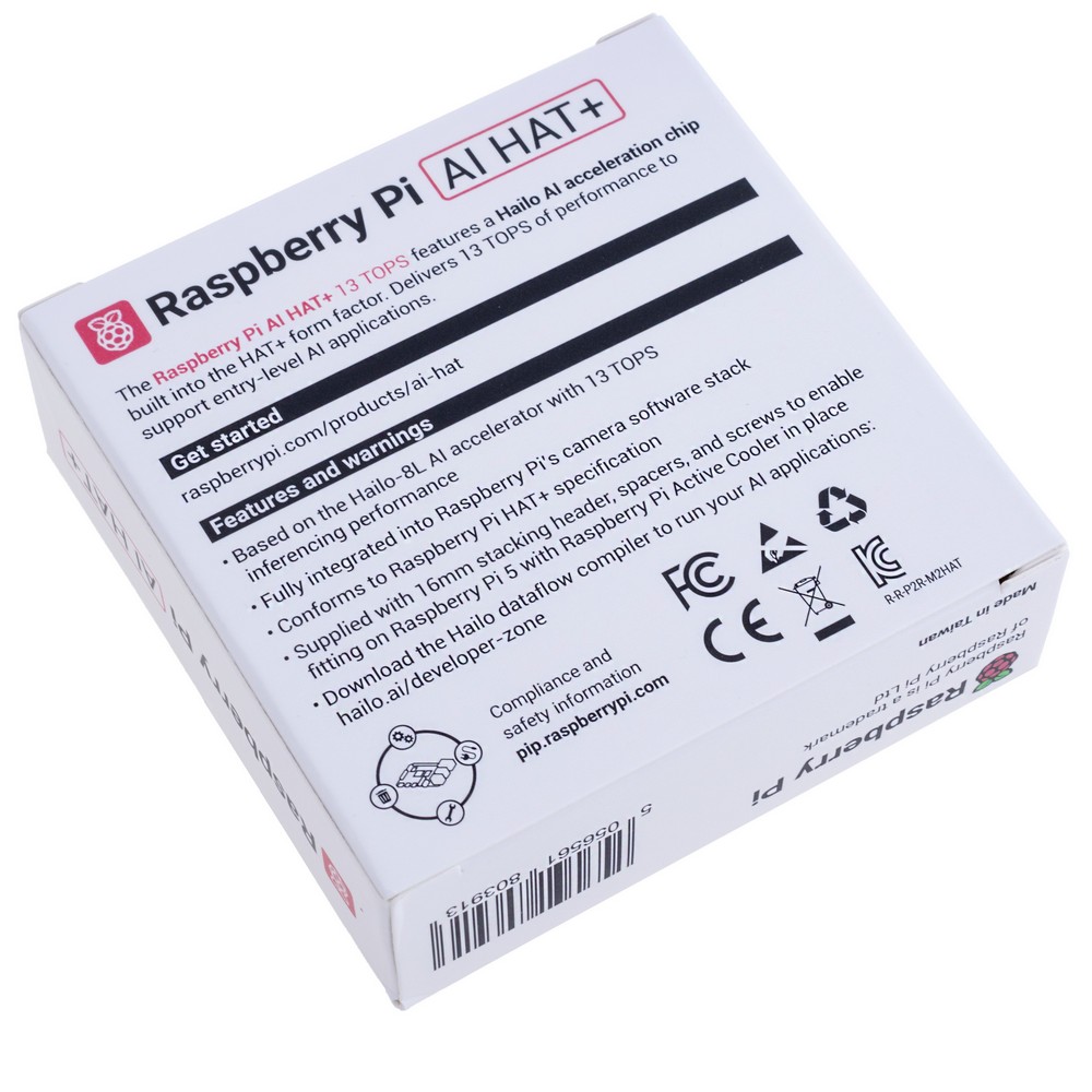 Плата розширення Raspberry Pi AI HAT+ 13 TOPS