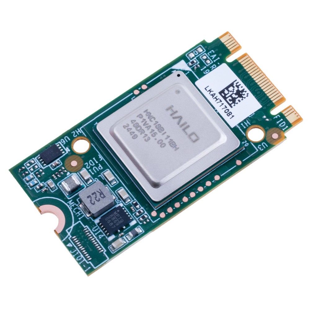 Прискорючав M.2 key B+M 1x Hailo-8 AI module Прискорючав M.2 key B+M 1x Hailo-8 AI module