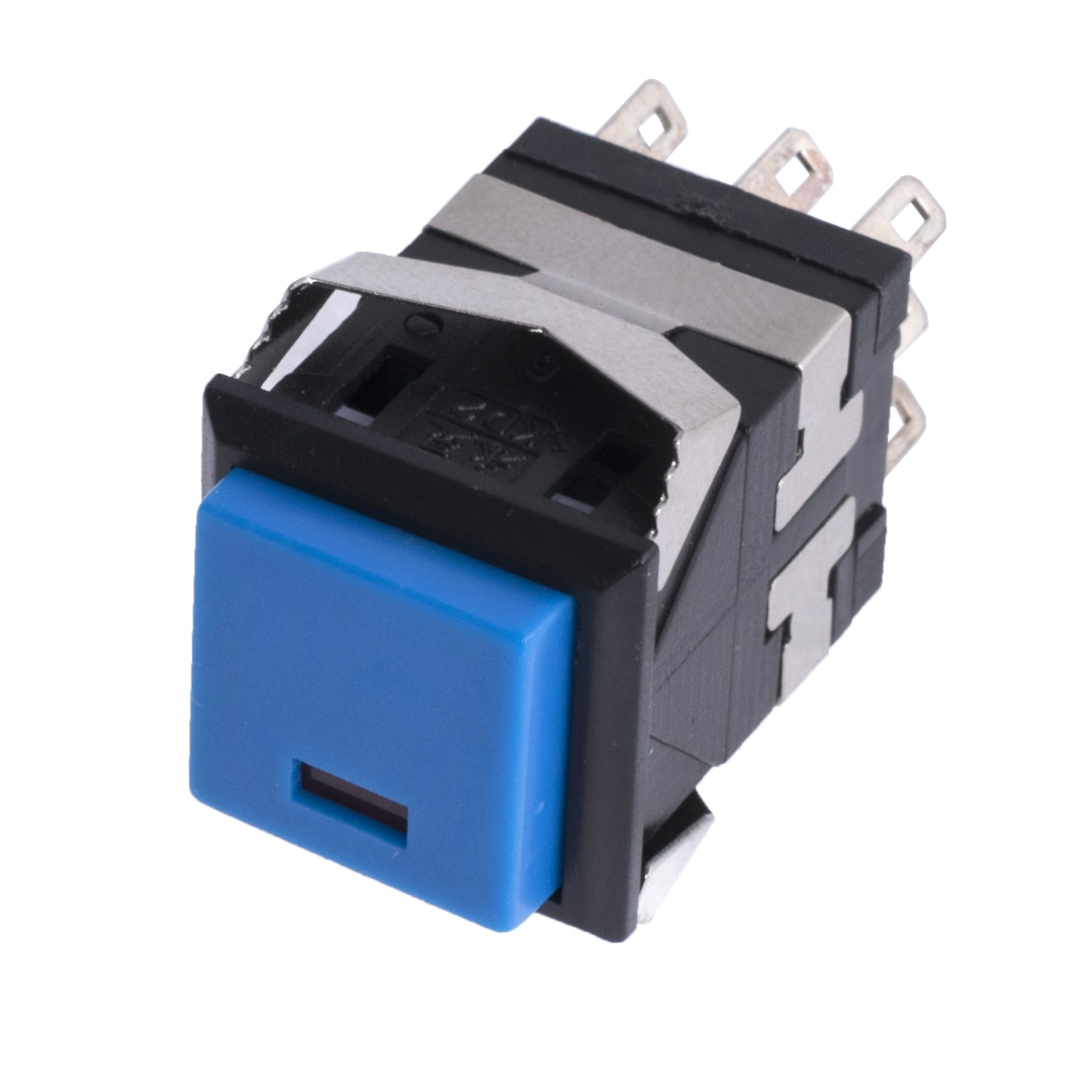 Кнопка PSW-10L Blue без фіксації з підсвічуванням Кнопка PSW-10L Blue без фіксації з підсвічуванням