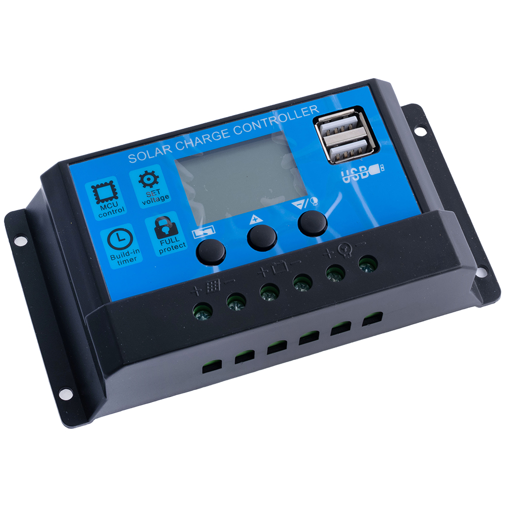 Контролер заряду сонячних панелей PWM 20А 12В/24В (DMD-YJSS-20A) Контролер заряду сонячних панелей PWM 20А 12В/24В (DMD-YJSS-20A)