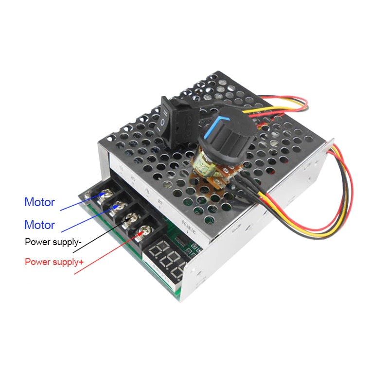 ШІМ контролер для мотора 10-55V 40A