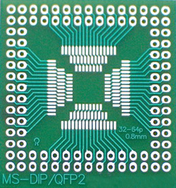 MS-DIP/QFP2 (макетная плата)