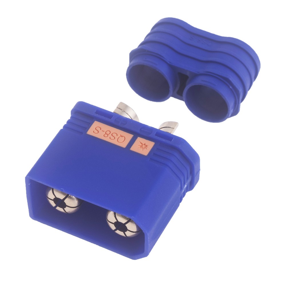 Потужний роз'єм QS8-S-M синій, QS Electronic Потужний роз'єм QS8-S-M синій, QS Electronic