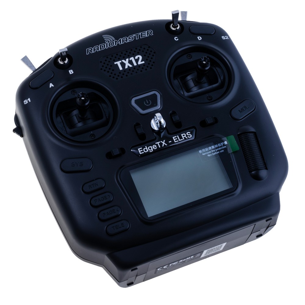 Пульт керування RadioMaster TX12 MKII, Mode 2, ELRS 2.4 Пульт керування RadioMaster TX12 MKII, Mode 2, ELRS 2.4