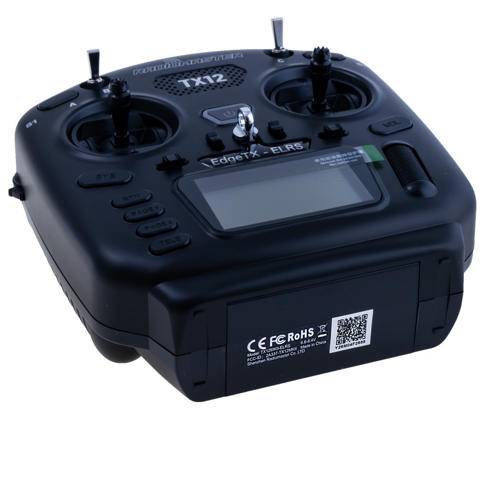 Пульт керування RadioMaster TX12 MKII, Mode 2, ELRS 2.4 Пульт керування RadioMaster TX12 MKII, Mode 2, ELRS 2.4