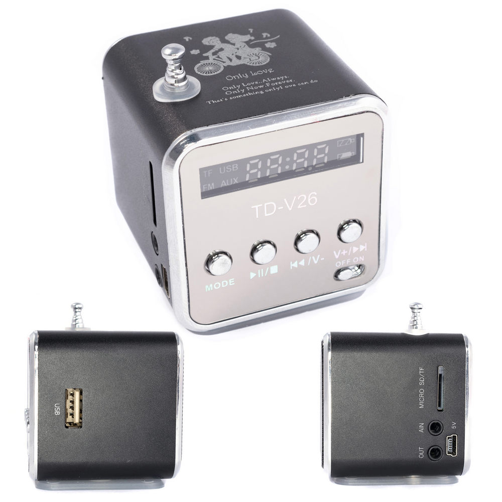 Радіо з MP3 плеєром TD-V26 Радіо з MP3 плеєром TD-V26
