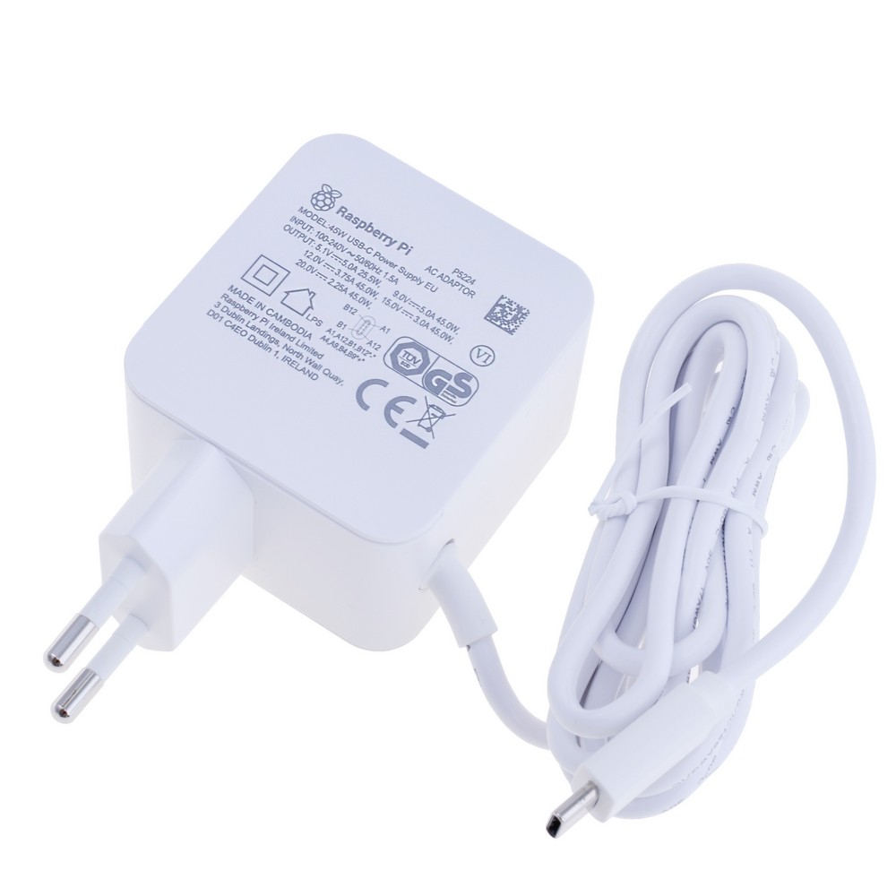 Блок живлення RASPBERRY PI 45W USB-C PD