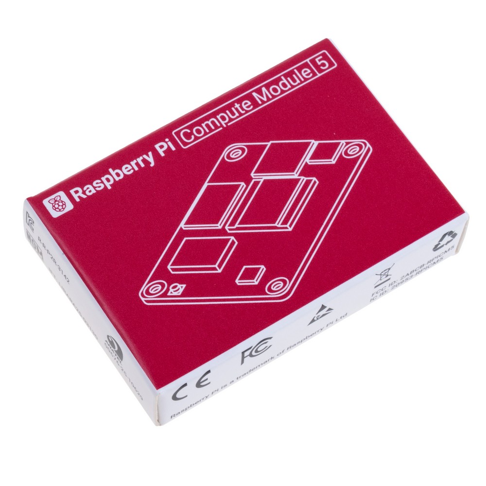 Raspberry Pi Compute Module 5 "CM5", 8GB RAM/Lite, без Wi-Fi CM5008000 Raspberry Pi Compute Module 5 "CM5", 8GB RAM/Lite, без Wi-Fi CM5008000