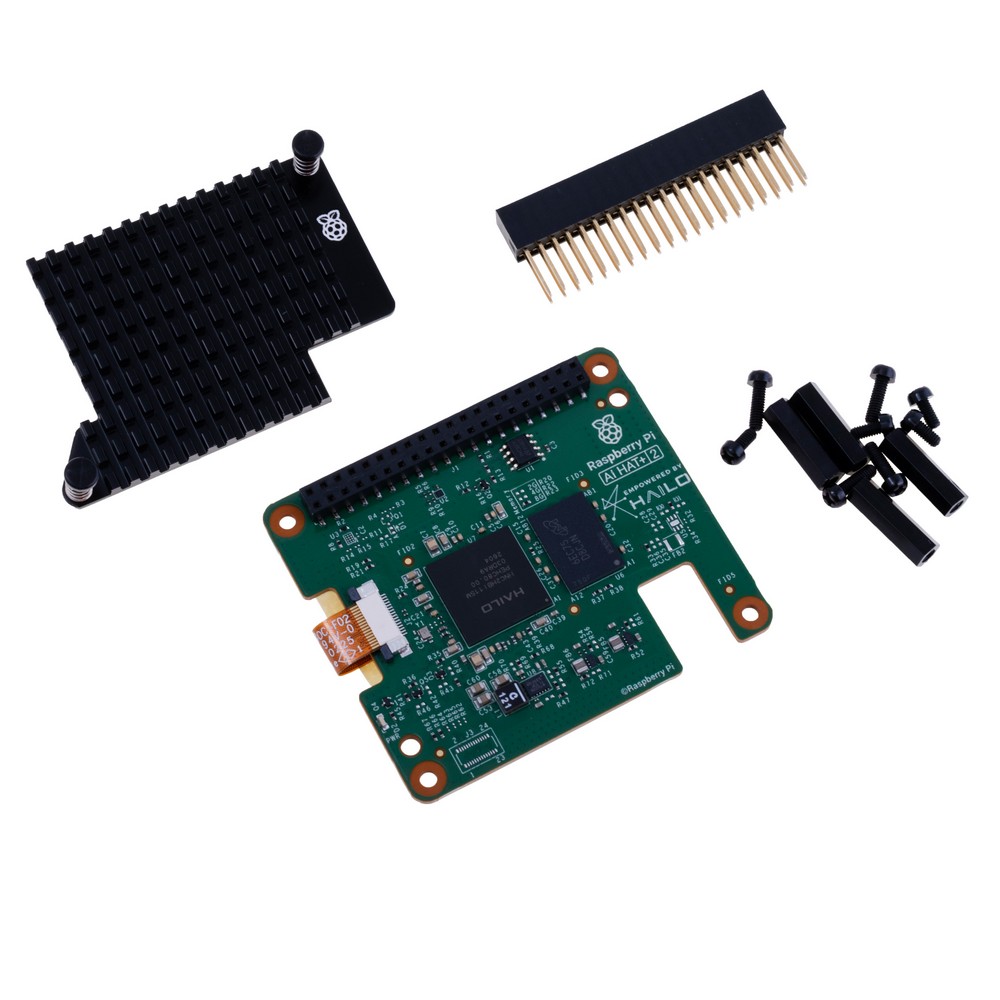 Плата розширення Raspberry Pi AI HAT+ 2, 40 TOPS Плата розширення Raspberry Pi AI HAT+ 2, 40 TOPS