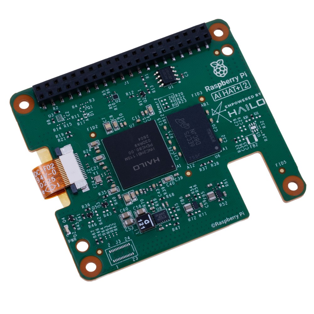 Плата розширення Raspberry Pi AI HAT+ 2, 40 TOPS Плата розширення Raspberry Pi AI HAT+ 2, 40 TOPS