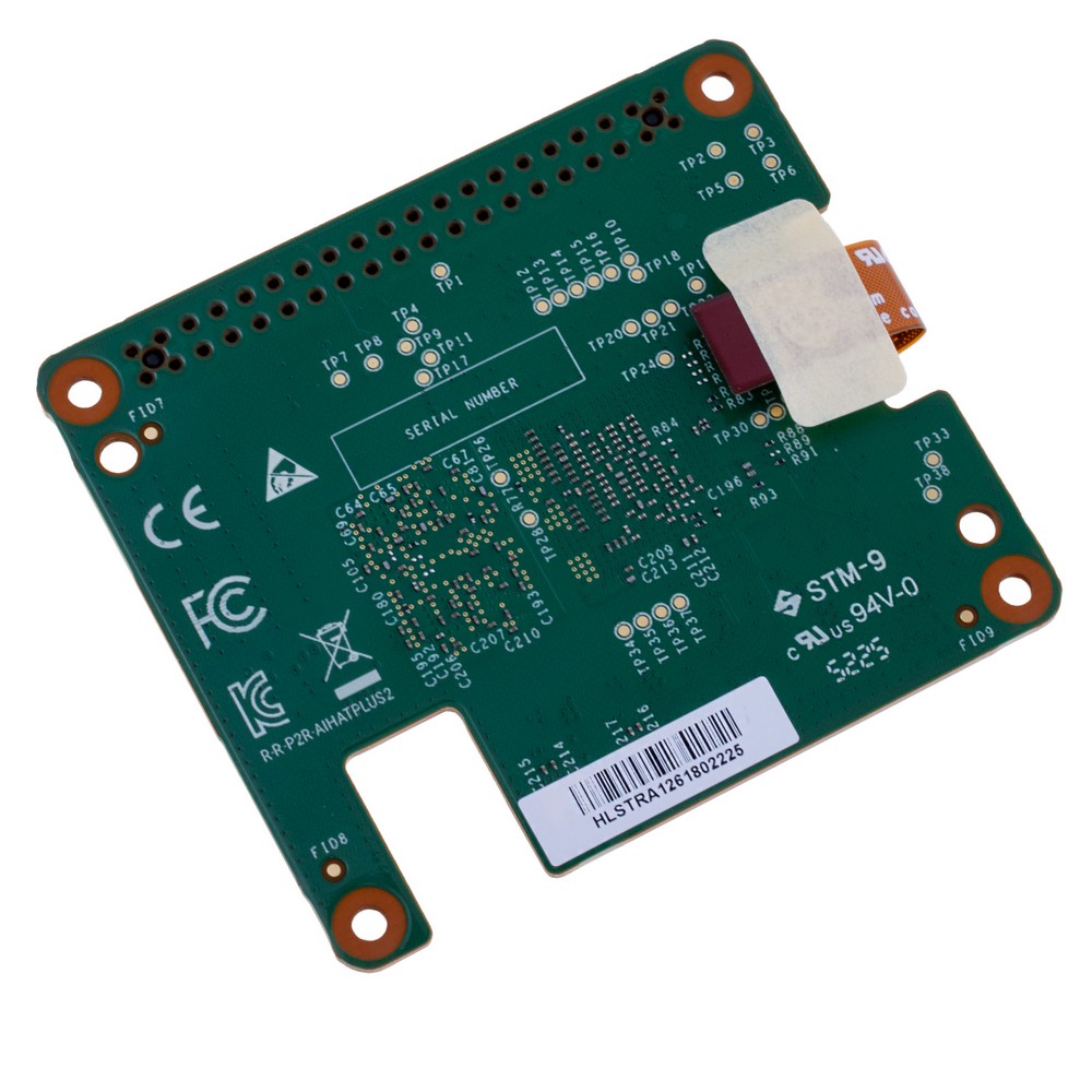 Плата розширення Raspberry Pi AI HAT+ 2, 40 TOPS Плата розширення Raspberry Pi AI HAT+ 2, 40 TOPS