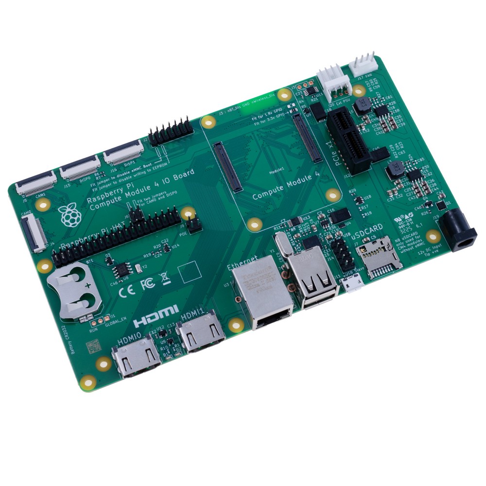 Материнський модуль для  Raspberry Pi Compute Module 4, SC0326 Материнський модуль для  Raspberry Pi Compute Module 4, SC0326