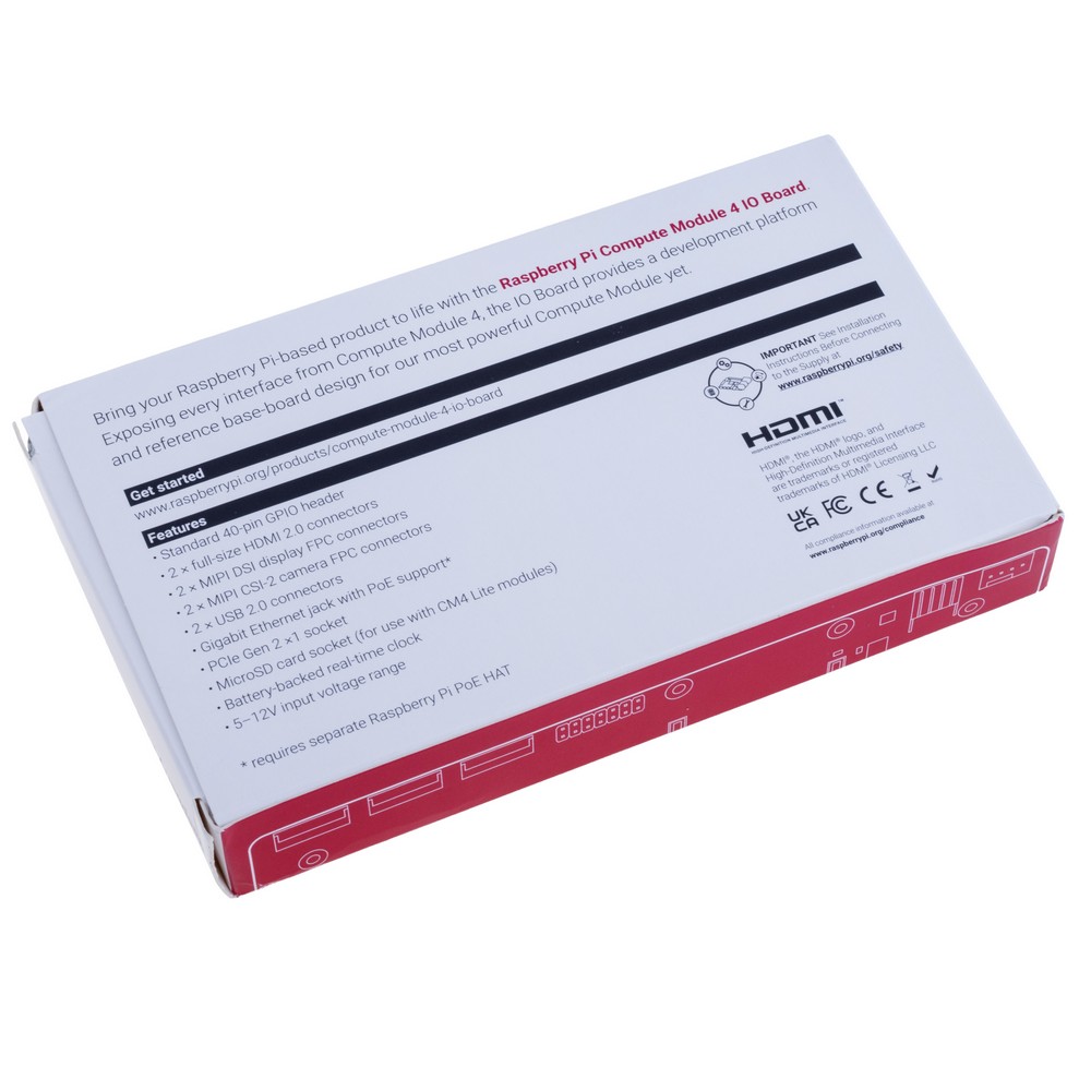 Материнський модуль для  Raspberry Pi Compute Module 4, SC0326 Материнський модуль для  Raspberry Pi Compute Module 4, SC0326