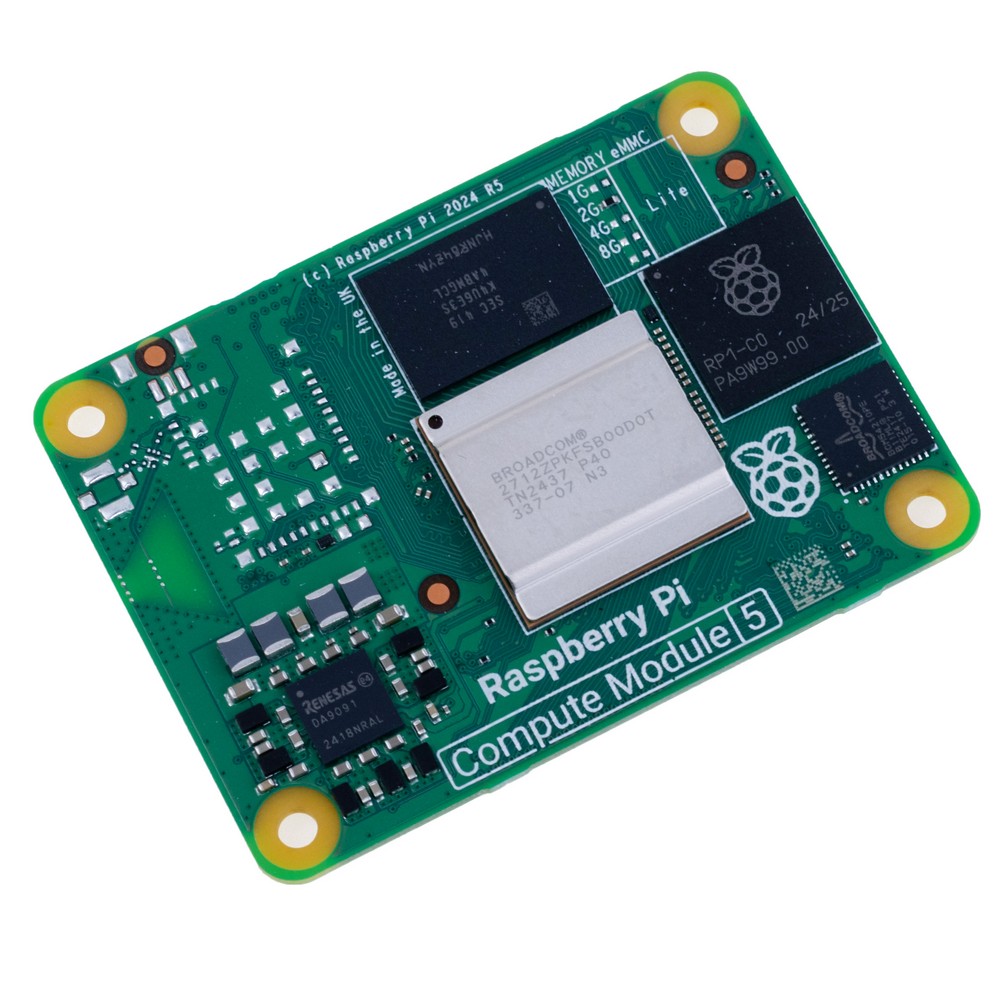 Raspberry Pi Compute Module 5 "CM5" 2GB RAM/LITE, без Wi-Fi, CM5002000