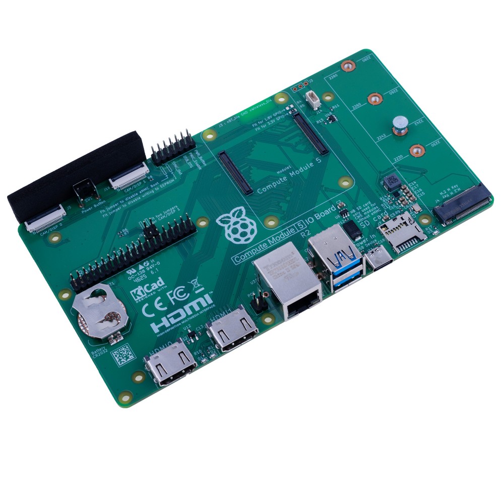 Материнський модуль Raspberry Pi Compute Module 5 I/O Board