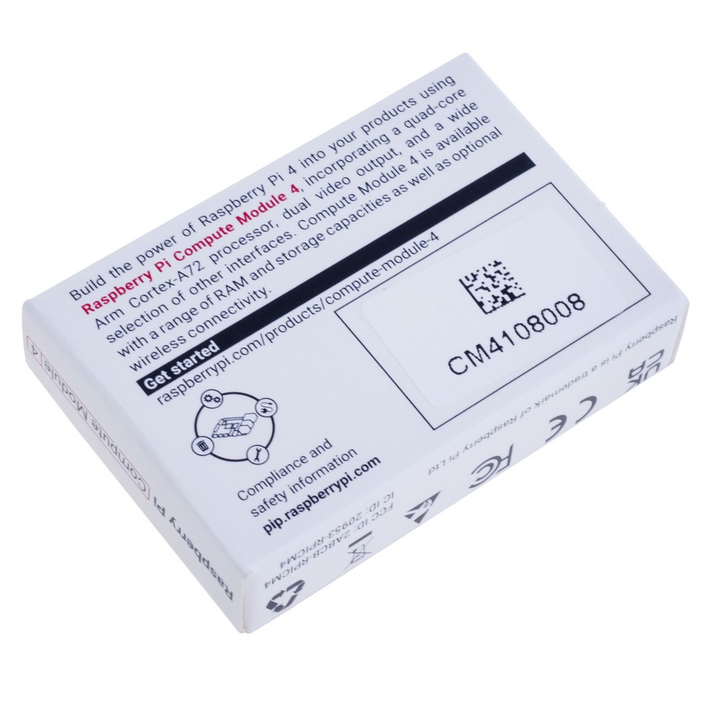 Мікрокомп'ютер Raspberry Pi Compute Module 4, 8GB RAM, 8GB eMMC з Wi-Fi (CM4108008)
