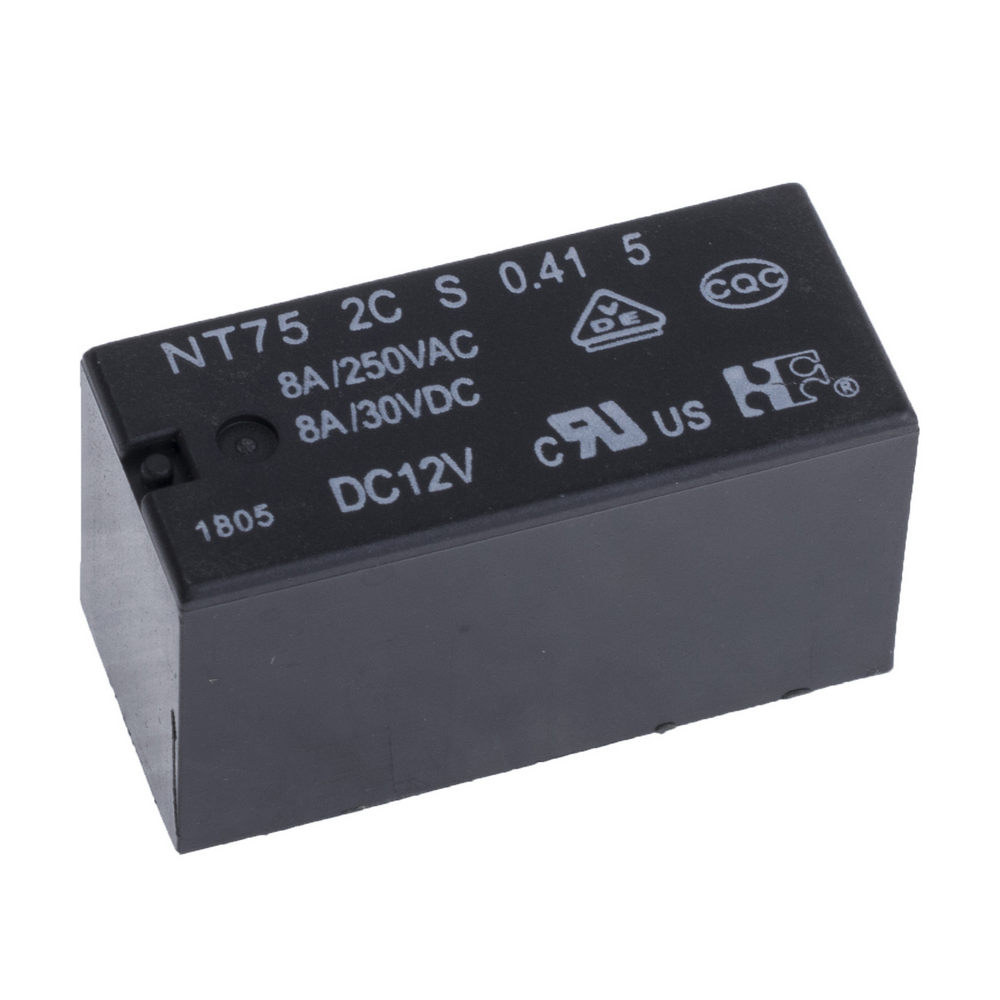 Реле NT75-2C-S-8-DC12V-0.41-5.0-N Ningbo Forward Relay Реле NT75-2C-S-8-DC12V-0.41-5.0-N Ningbo Forward Relay