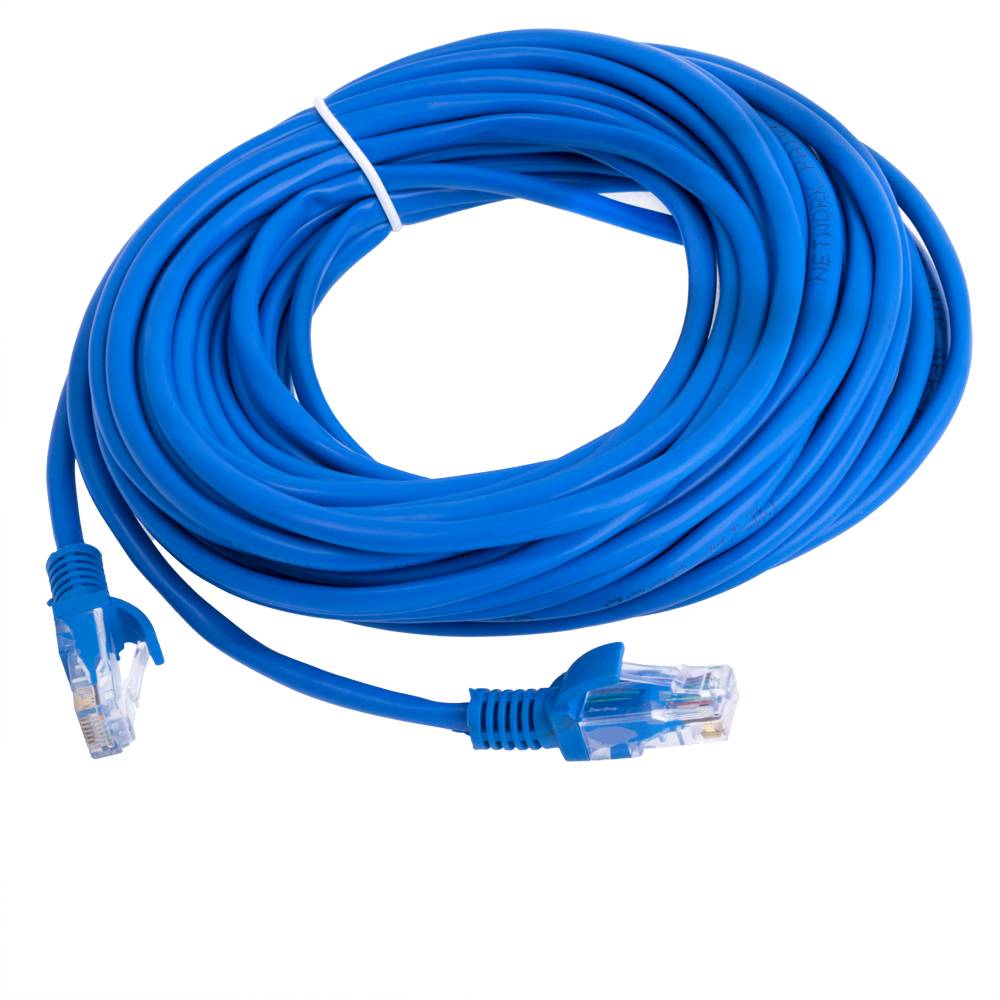 Патч-корд литий RITAR, CCA, UTP, RJ45, Cat.5e, 10m, синій Q100 Патч-корд литий RITAR, CCA, UTP, RJ45, Cat.5e, 10m, синій Q100
