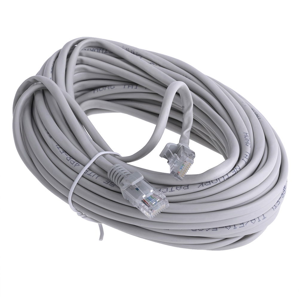Патч-корд литий RITAR, CCA, UTP, RJ45, Cat.5e, 15m, сірий Q100 Патч-корд литий RITAR, CCA, UTP, RJ45, Cat.5e, 15m, сірий Q100