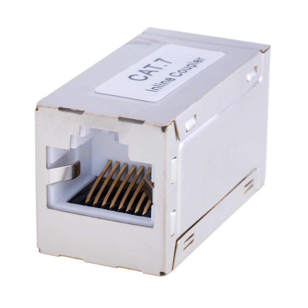 Адаптер RJ45 "мама", подовжувач мережевого провода 10Gbps Cat7 ZTC7-Z06