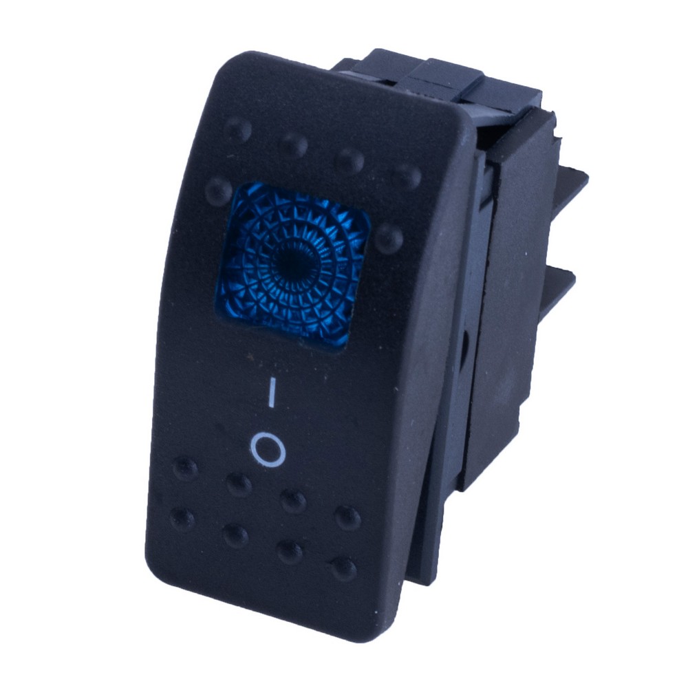 Перемикач RK1-06N blue 12V