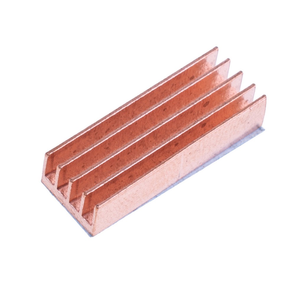 Радіатор мідний 22x8x5 mm