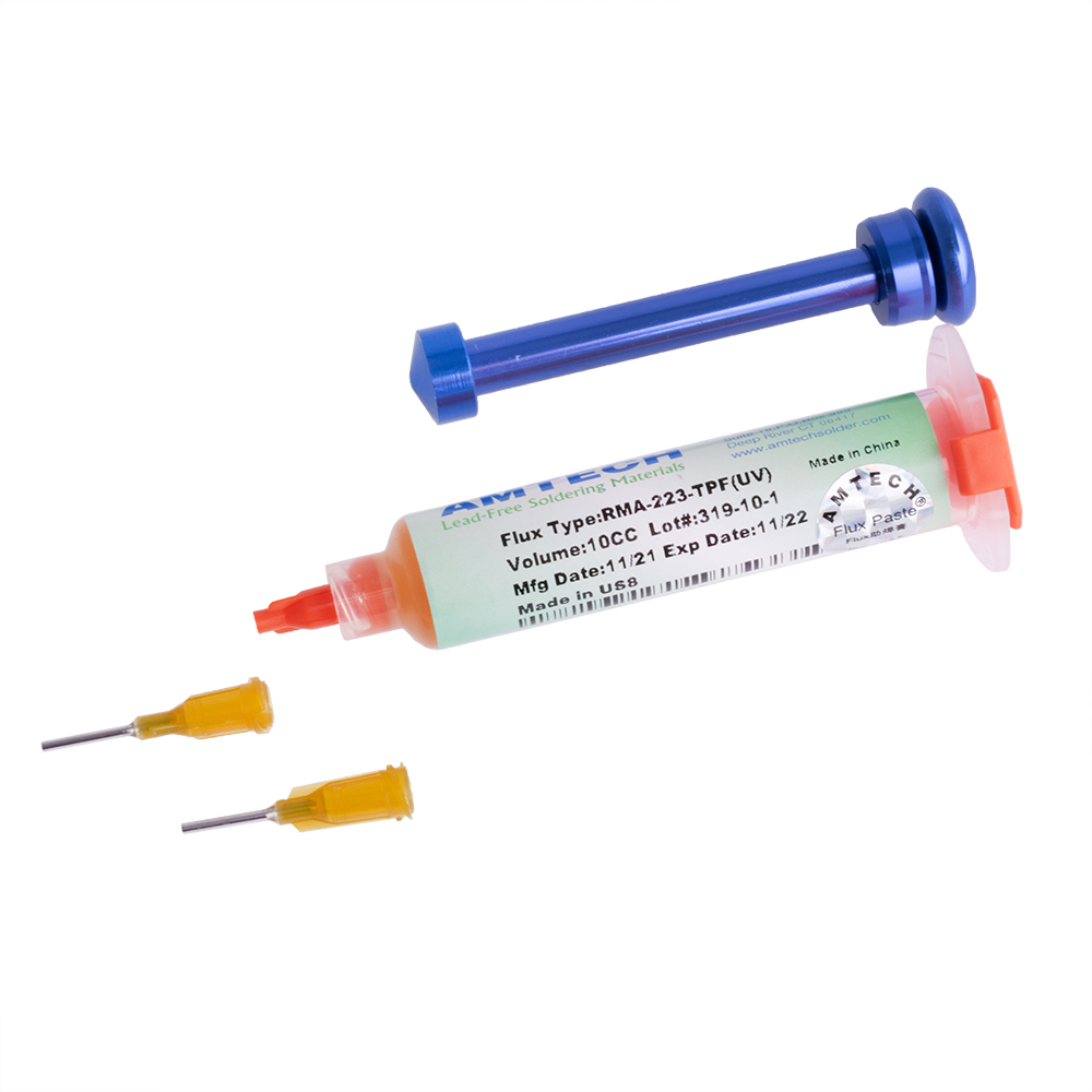 Флюс RMA-223-TPF(UV) (Amtech , 10мл) + поршень та насадка Флюс RMA-223-TPF(UV) (Amtech , 10мл) + поршень та насадка