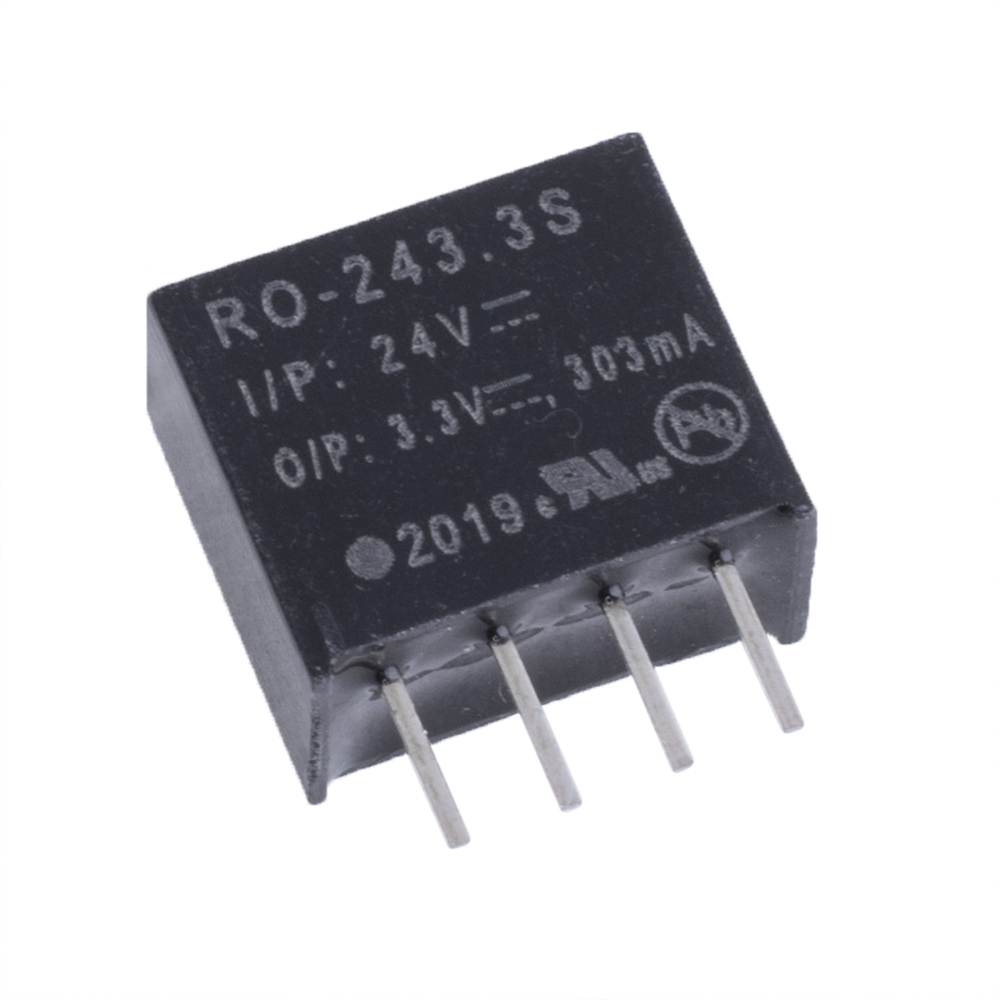 DC/DC перетворювач 1W, RECOM RO-243.3S DC/DC перетворювач 1W, RECOM RO-243.3S