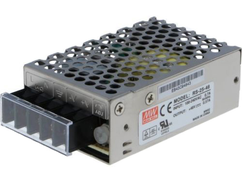 Блок живлення що вбудовується 25W 48V RS-25-48