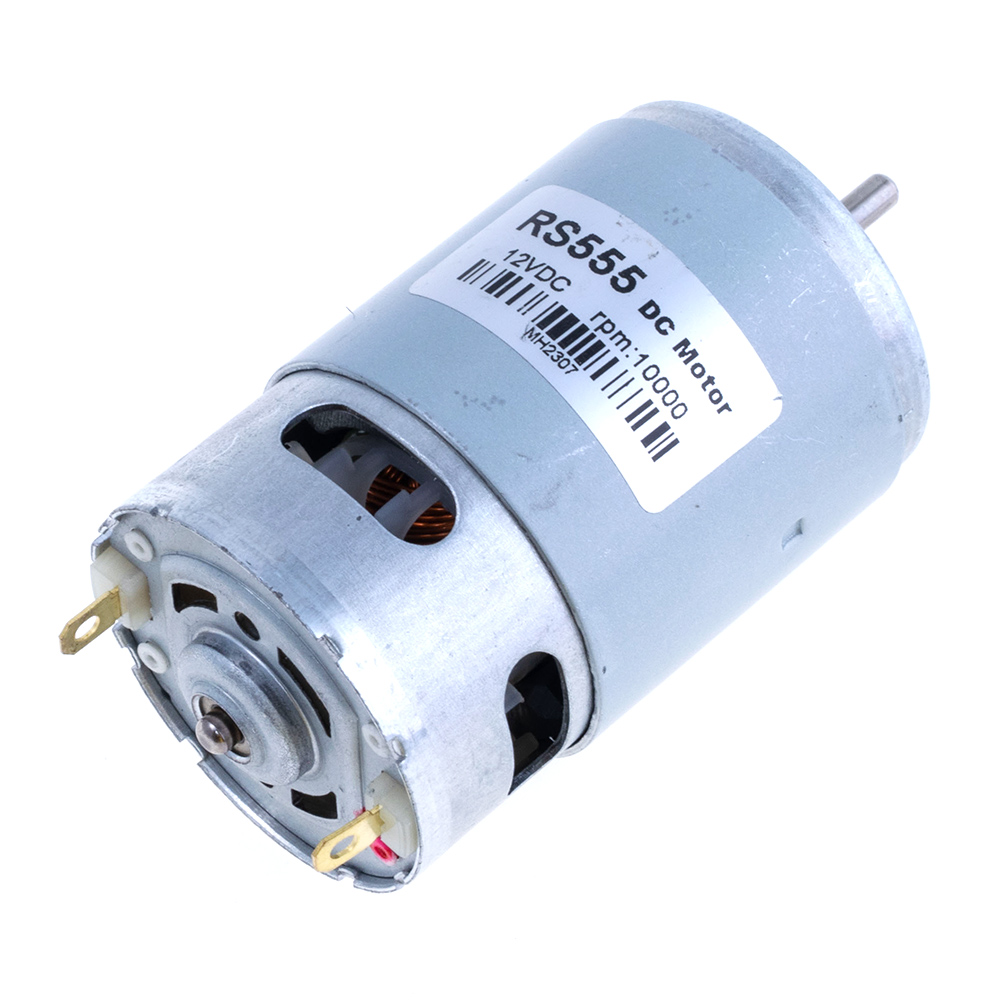 Мотор RS555, 10000rpm, 12VDC Мотор RS555, 10000rpm, 12VDC