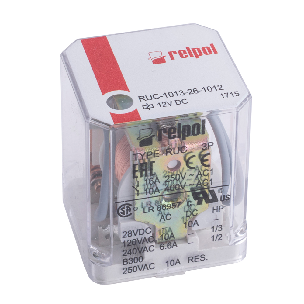 RUC-3P-12VDC(RUC-1013-26-1012 Industrial Electromagnetic Relays)