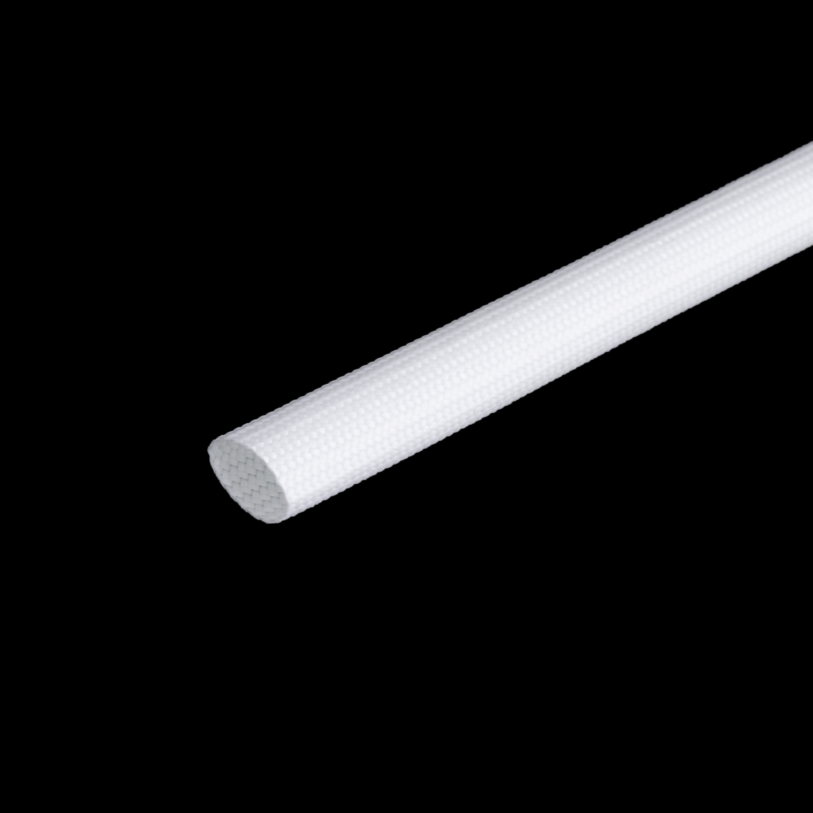 Скловолоконний рукав для кабелю білий D = 7mm (T7-KangYang)