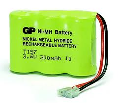 T157 NiMH, 3.6V, 300mAh для побутових радіотелефонів, GP