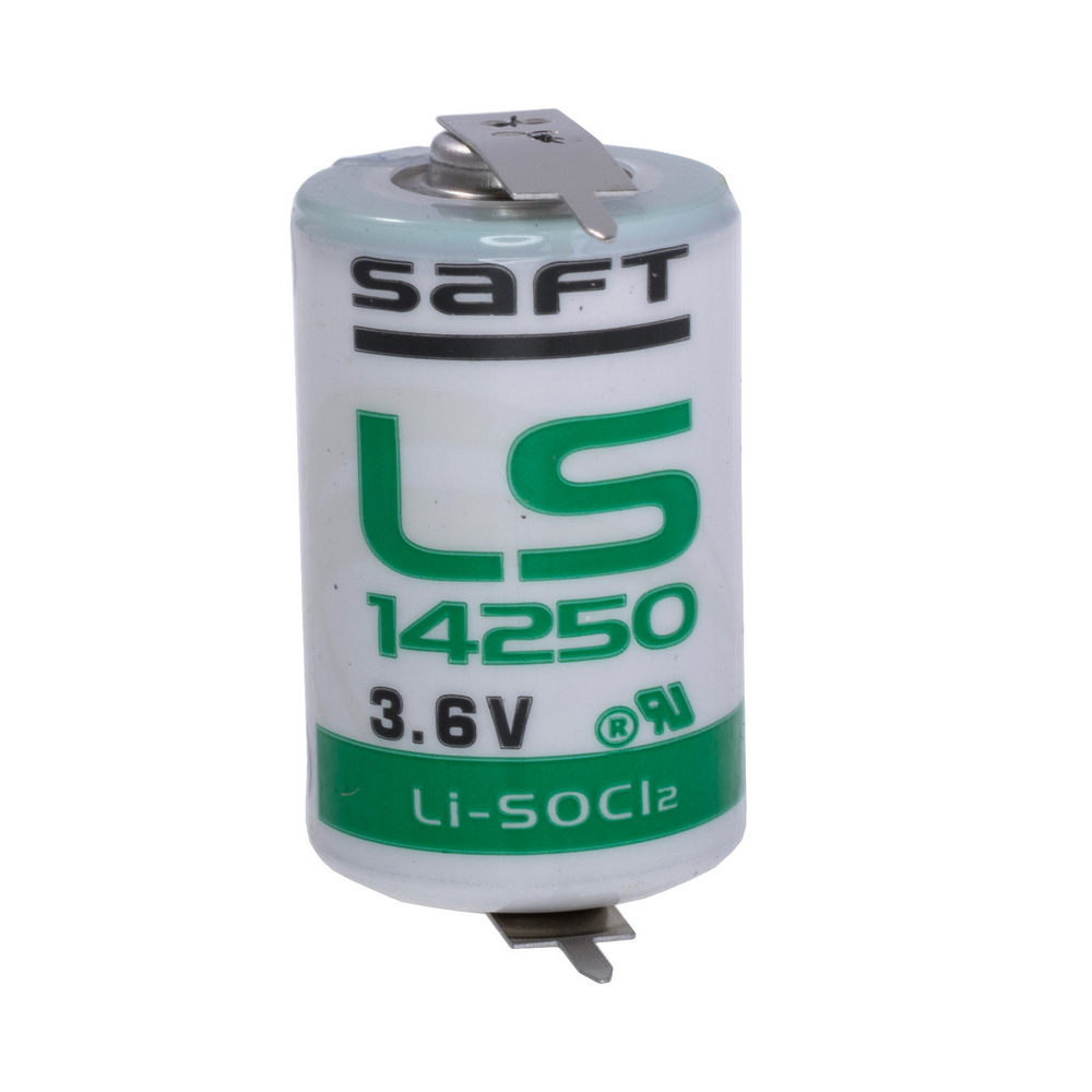 Батарейка 1/2AA літієва 3,6V 1шт. SAFT LS14250PCB1X1 Батарейка 1/2AA літієва 3,6V 1шт. SAFT LS14250PCB1X1