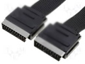 SCART-03F кабель (шлейф) SCART plug, 1,5м SCART-03F кабель (шлейф) SCART plug, 1,5м