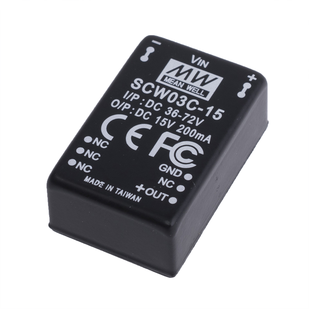 DC/DC перетворювач 3W, MeanWell SCW03C-15