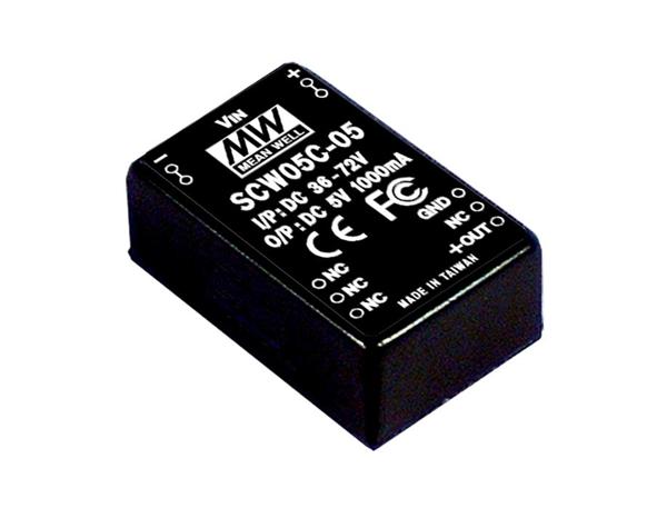 Блок живлення DC/DC 5W, MeanWell SCW05A-12