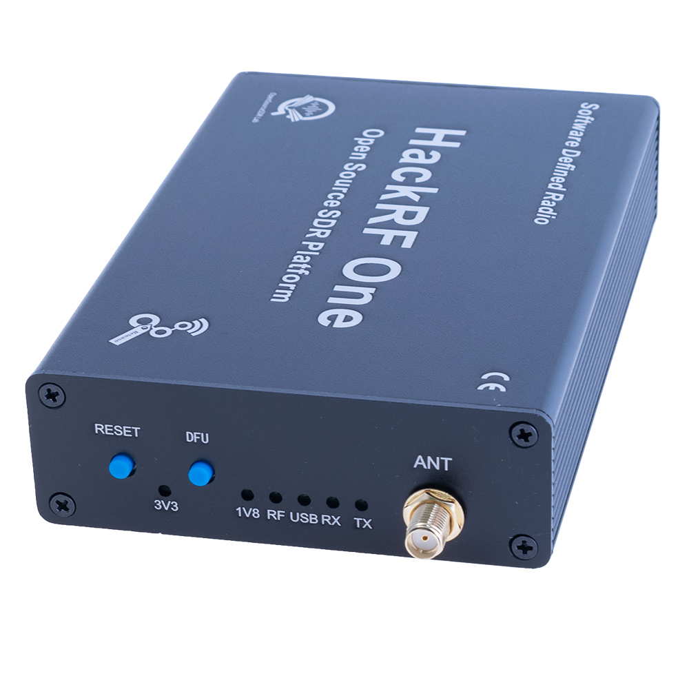 SDR-трансивер HackRF One R9 в металевому корпусі + TCXO + кабель (без антен)