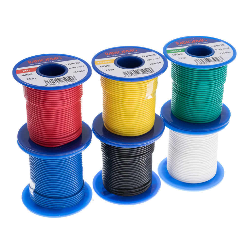 Set of copper wires 0.35mm² Set of copper wires 0.35mm²