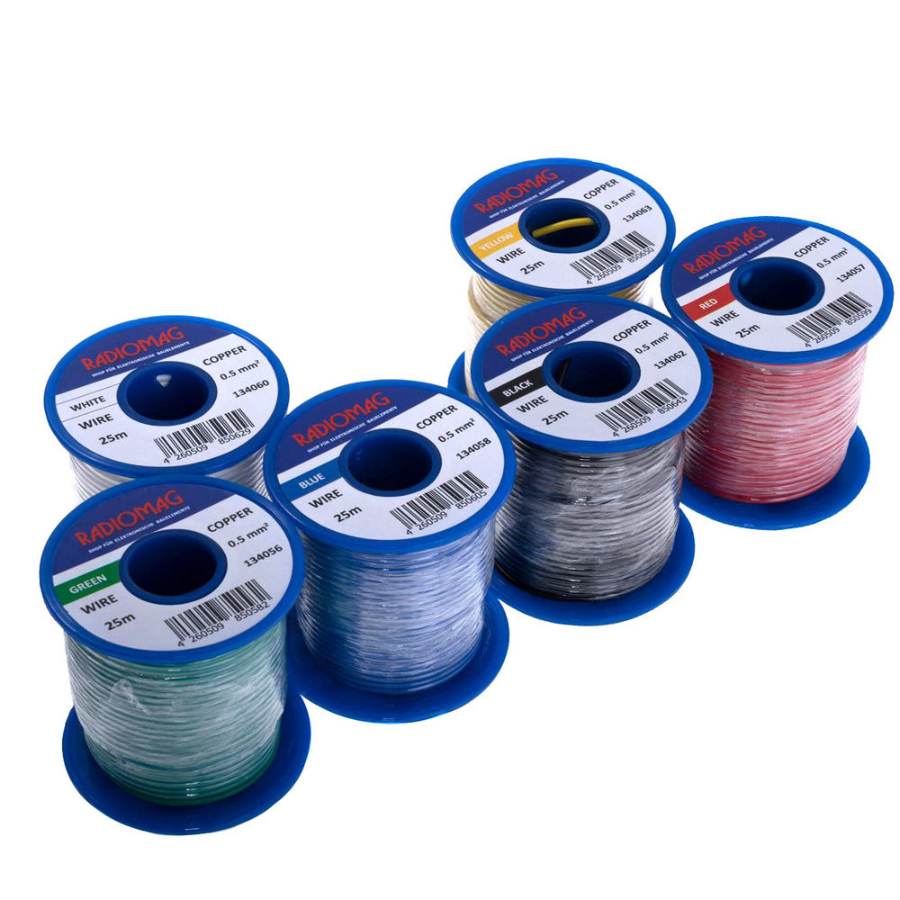 Set of copper wires 0.5mm2