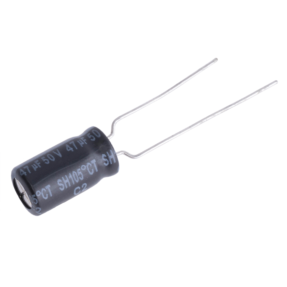 47uF 50V SH 6x11mm 105°C (SH050M0047A5S-0611-Yageo) (електролітичний конденсатор)