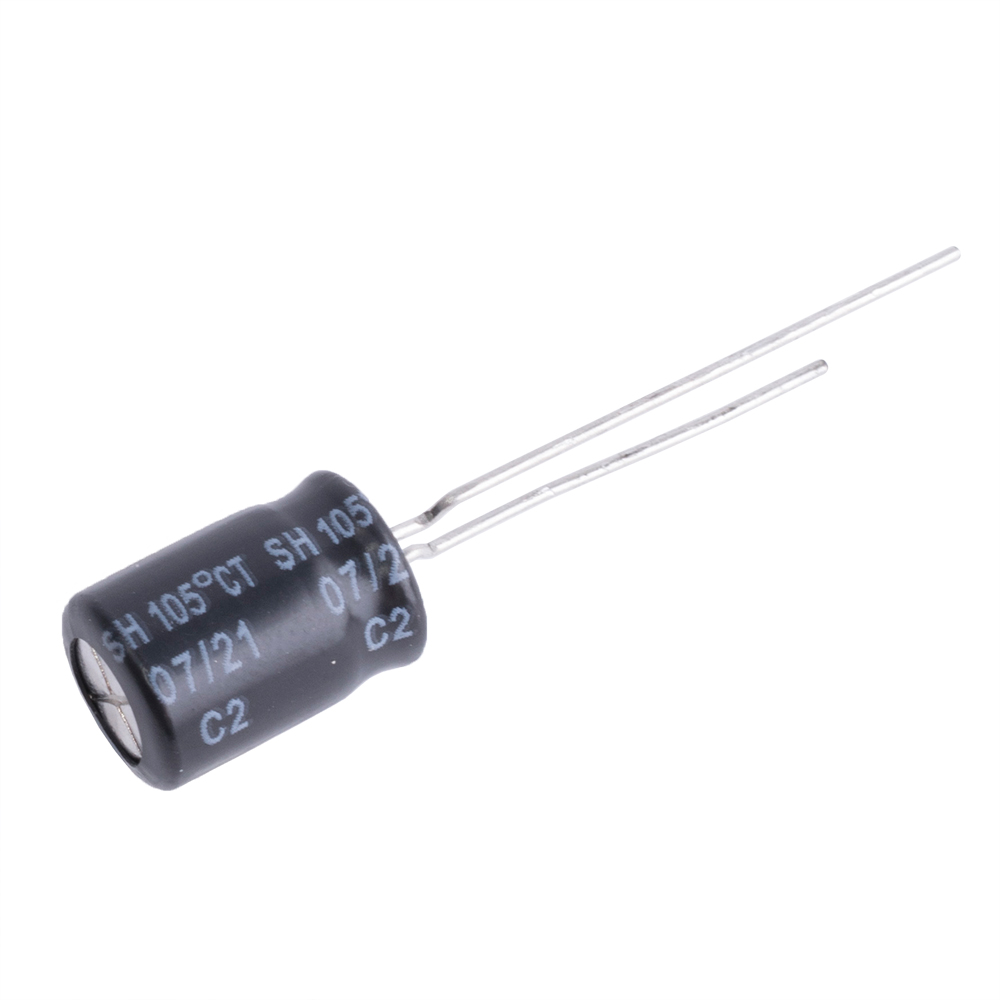 100uF 50V SH 8x11mm 105°C (SH050M0100A5S-0811-Yageo) (електролітичний конденсатор)