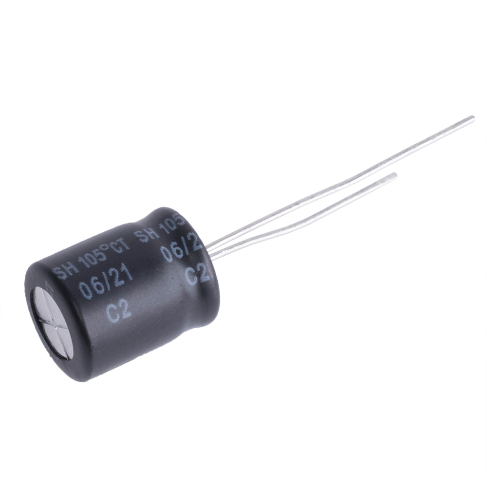 220uF 50V SH 10x12mm 105°C (SH050M0220A5S-1012-Yageo) (електролітичний конденсатор)