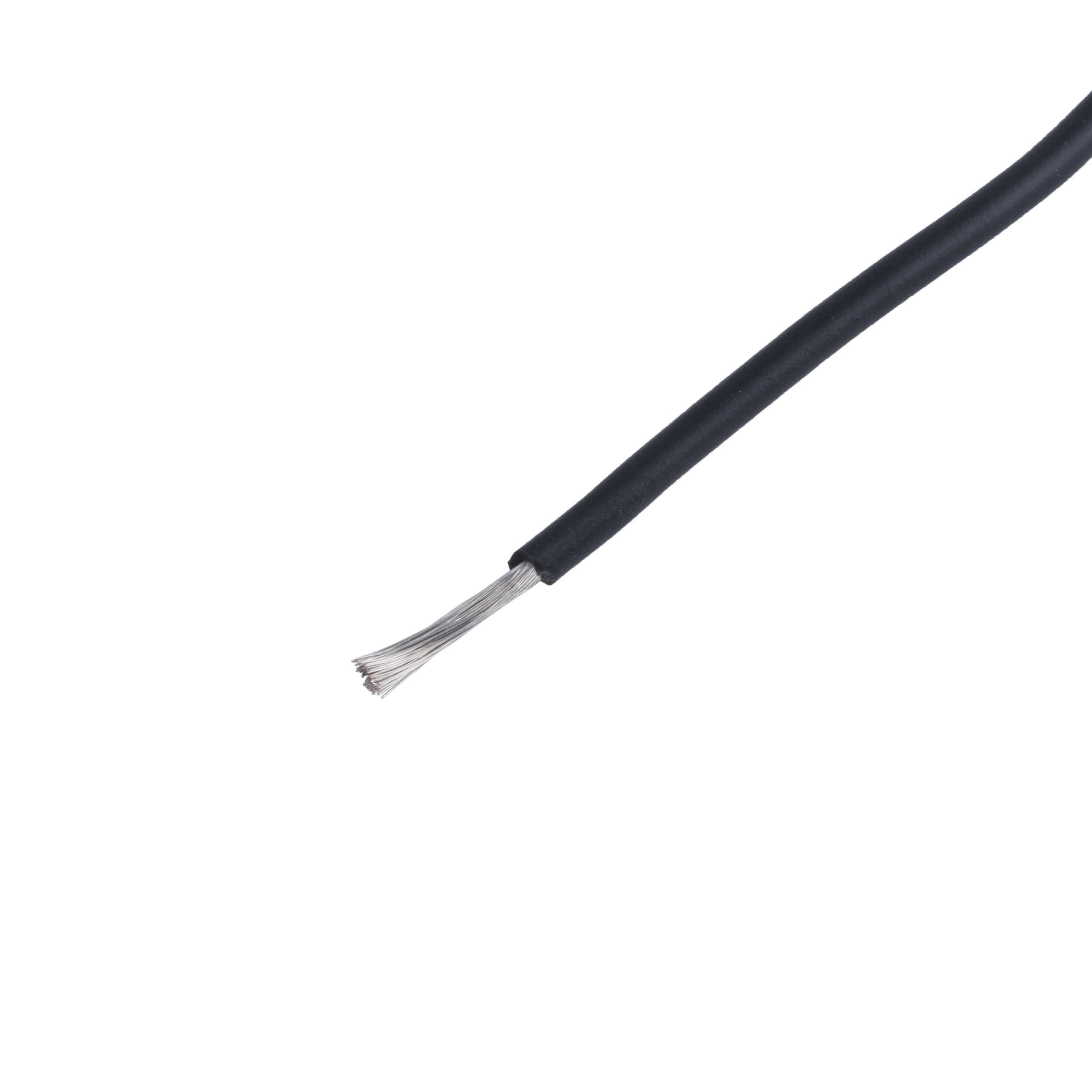 SIL-0.50-BLACK (20AWG) провод в силиконовой изоляции, черный SIL-0.50-BLACK (20AWG) провод в силиконовой изоляции, черный