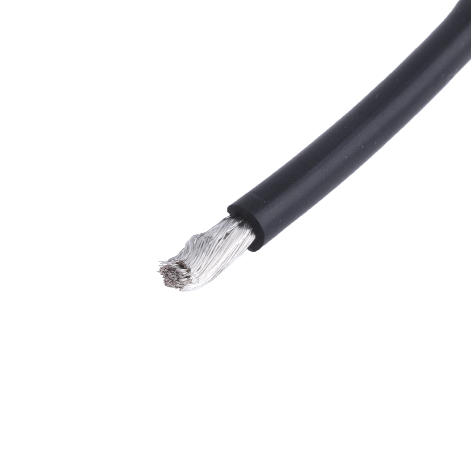 SIL-3.4-BLACK (12AWG) провід у силіконовій ізоляції, чорний SIL-3.4-BLACK (12AWG) провід у силіконовій ізоляції, чорний