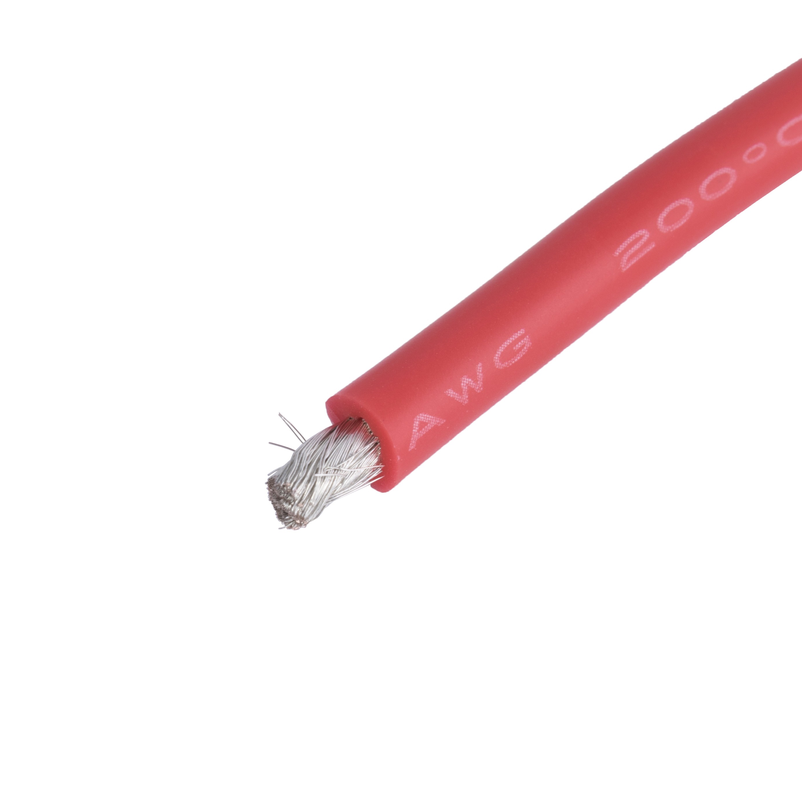 SIL-3.4-RED (12AWG) провод в силиконовой изоляции, красный