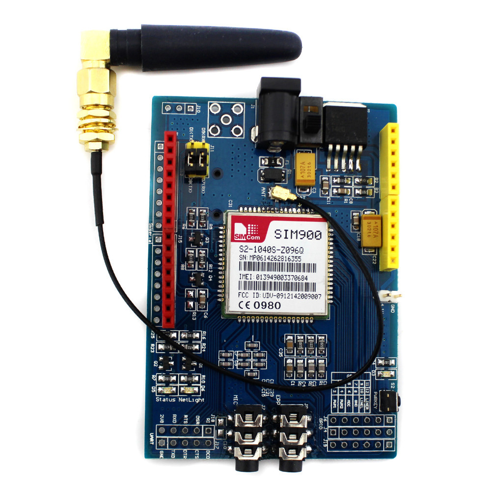 GSM/GPRS модуль на базі SIM900, розширення для Arduino GSM/GPRS модуль на базі SIM900, розширення для Arduino